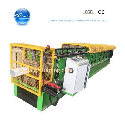 7.5KW Downspout Downpipe Roll Forming Machine Personalizado para Perfil